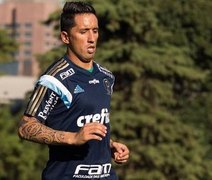 Barrios faz 1º treino, e Palmeiras viaja sem Robinho e Leandro Almeida