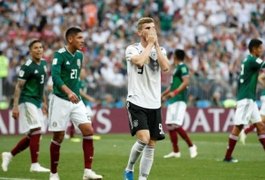 México vence a Alemanha e cala os atuais campeões do mundo