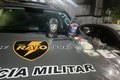 Ação conjunta da Companhia Raio e Força Tática do 12º BPM prende suspeito com arma artesanal e drogas no Village Campestre