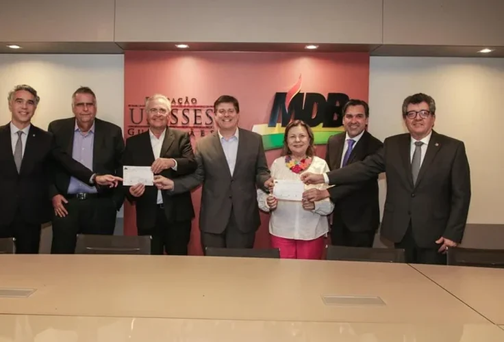 Tereza Nelma e Chicão se filiam ao MDB Alagoas para fortalecer o partido em 2026