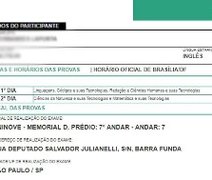 Enem 2017: locais de prova já estão disponíveis no cartão de confirmação