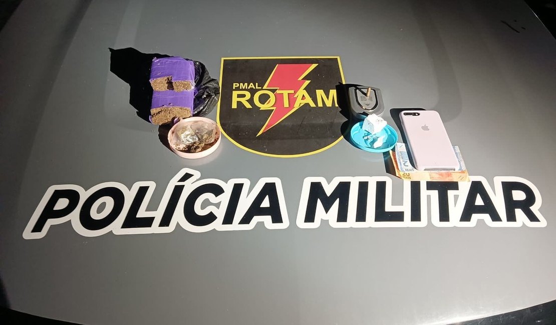 Operação policial apreende quase meio quilo de droga escondida em geladeira na capital alagoana