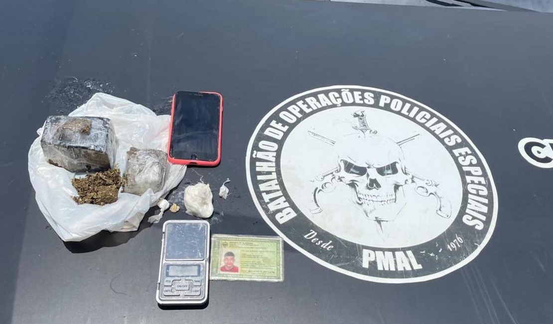 Após denúncias, PM registra flagrantes de tráfico em Maceió e Penedo