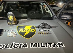 Armas são apreendidas pela PM durante verificações de denúncias em Maceió