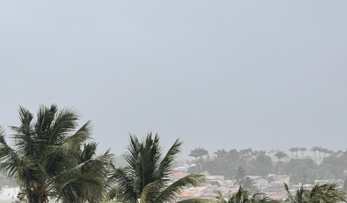 Alerta de chuvas é renovado para todo o estado de Alagoas