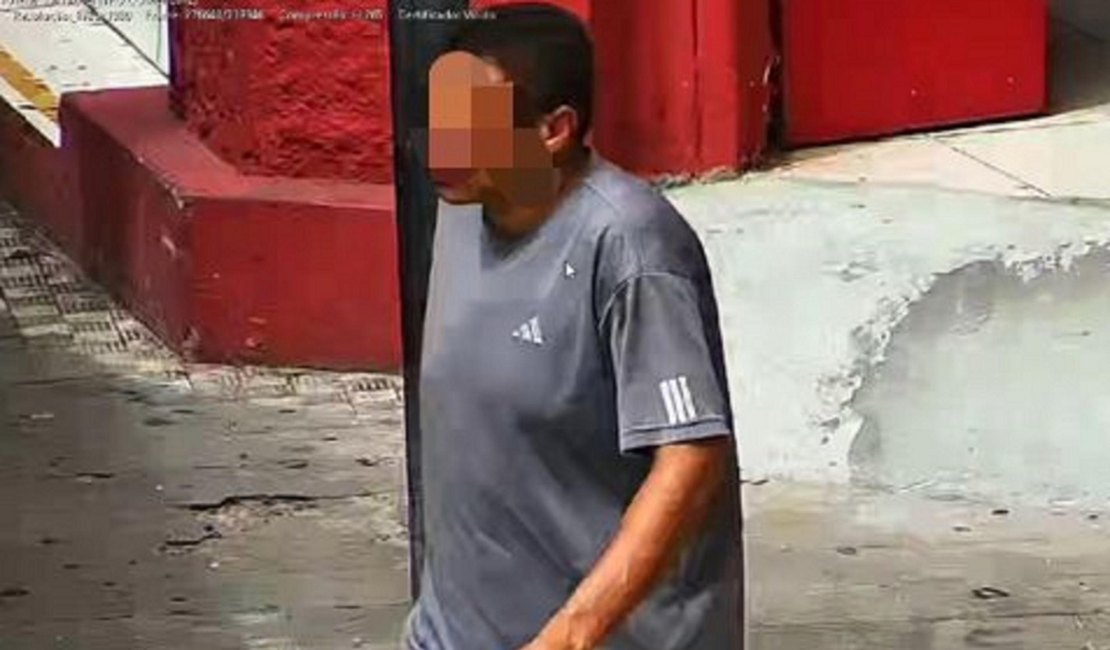 Sistema de videomonitoramento reconhece foragido da justiça por furtos no Centro de Maceió