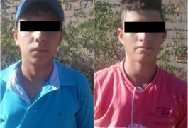 Polícia Militar apreende menores com motocicleta roubada em Arapiraca