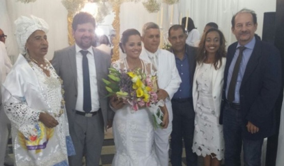 Primeiro casamento civil em terreiro de candomblé é realizado em Alagoas