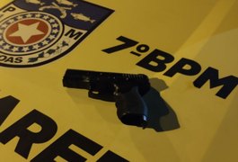 Motociclista embriagado é preso com simulacro de arma de fogo em São José da Tapera