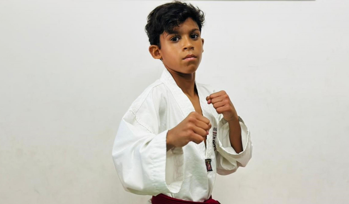 Atleta do Ronda Mirim Corações da Paz é vice-campeão da Copa do Brasil de Taekwondo no Rio Grande do Sul