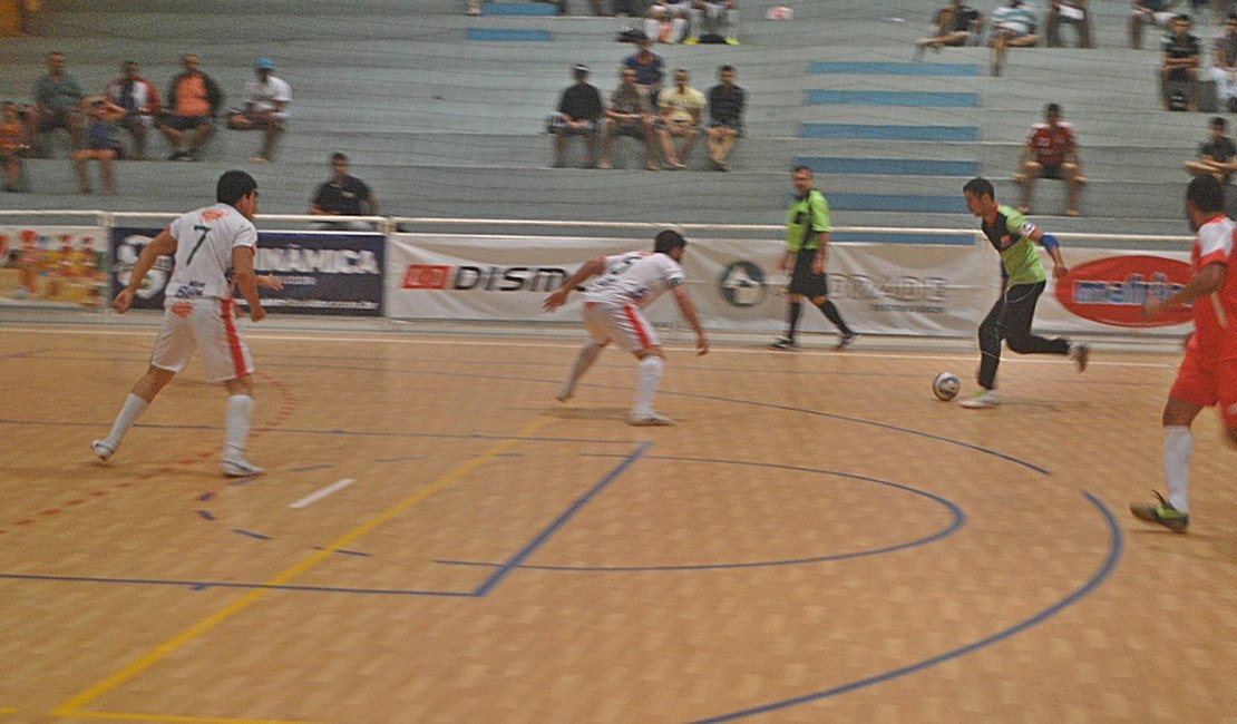 Segunda rodada da 5ª Copa de Futsal de Arapiraca acontece nesta quinta-feira
