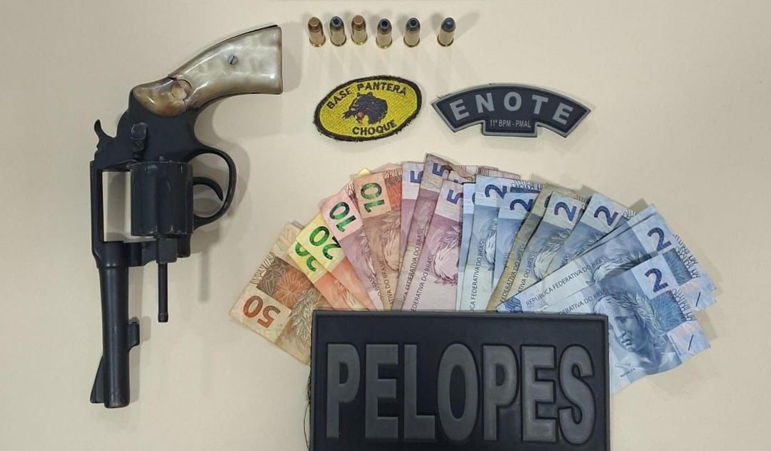 Prisões por tráfico e porte ilegal de arma são efetuadas pela PM no Baixo São Francisco