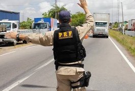 PRF prende onze pessoas durante fim de semana nas BR's em AL