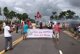 Movimento Sem Terra fecha 20 trechos de rodovias em Alagoas nesta sexta-feira