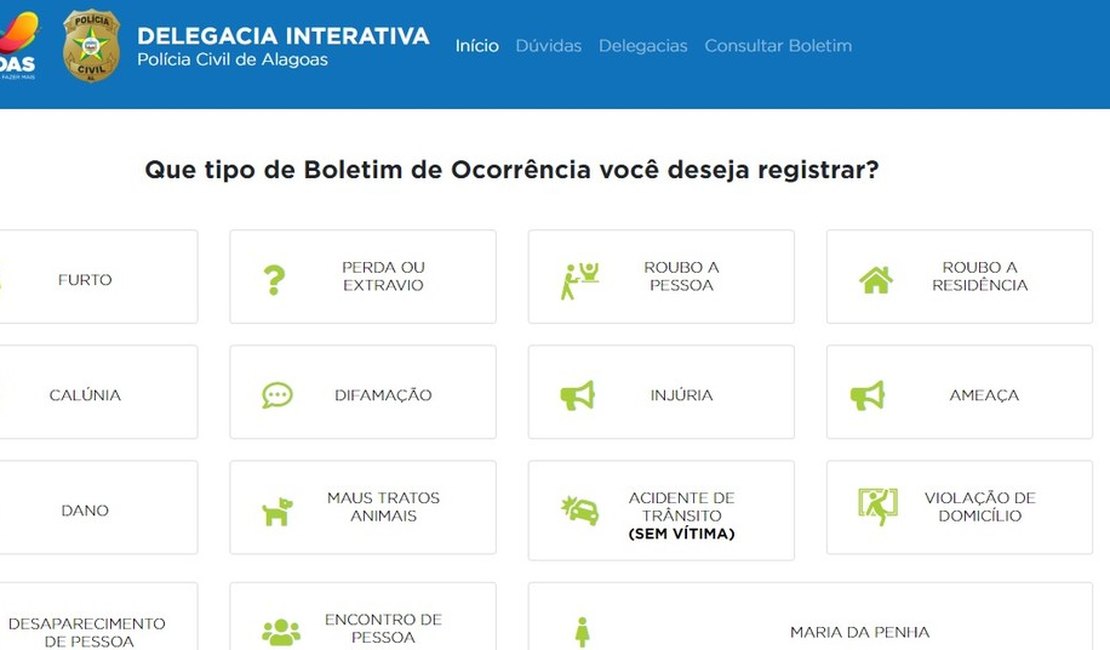 Vítimas de violência doméstica podem registrar B.O através da internet
