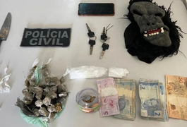 Operação policial prende suspeito de tráfico de drogas no interior alagoano
