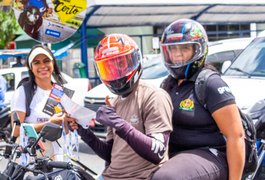 Motociclistas são motivo de nova campanha de conscientização do Detran
