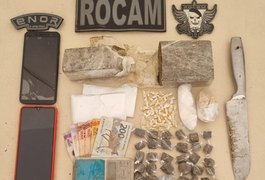 Mulheres flagradas com maconha, cocaína e crack são presas em Arapiraca