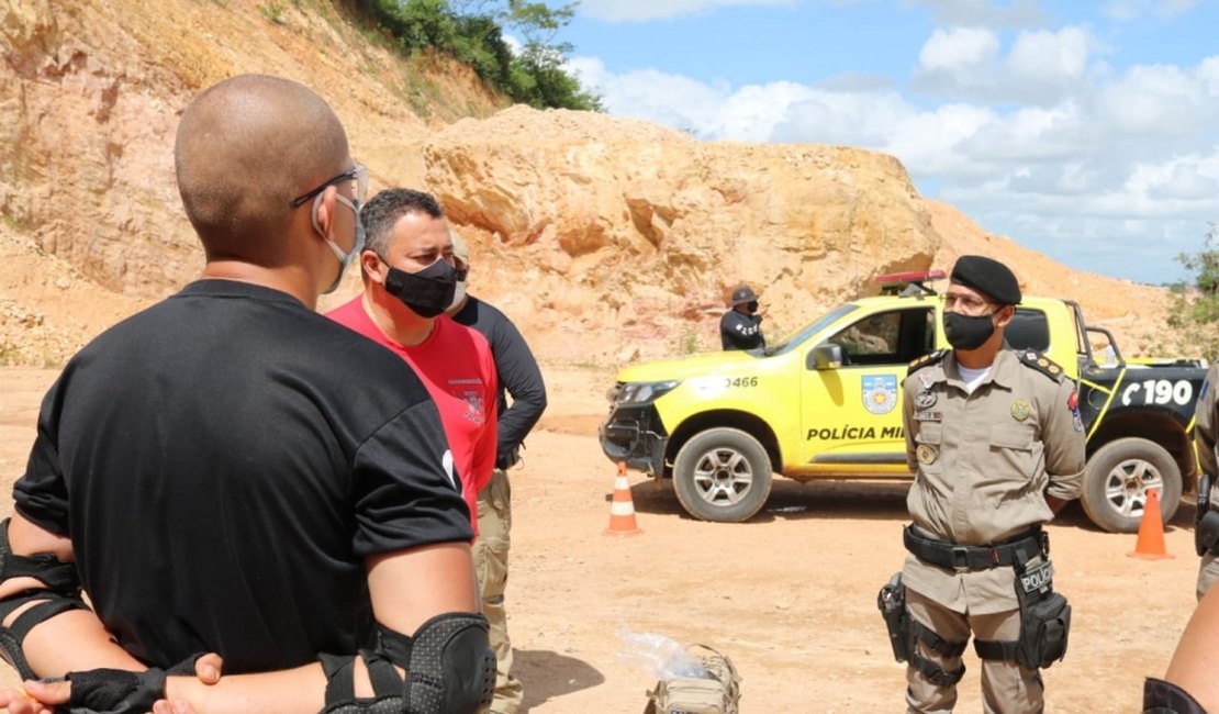 Chefe da 3ª Seção visita 3º Batalhão de Polícia Militar, em Arapiraca