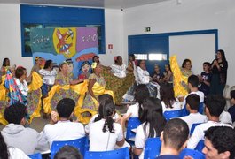 Programa Cultura Presente ensina e estimula interesse de estudantes de Penedo em folclore e arte
