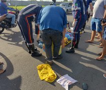 Acidente com moto deixa dois irmãos feridos na AL-115, em Arapiraca
