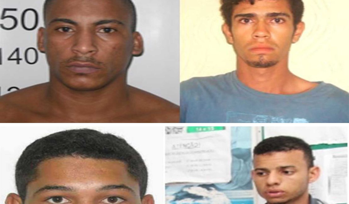 Polícia Civil divulga fotos de fugitivos de delegacia