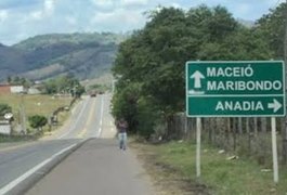 Motorista é morto e tem carro levado pelos criminosos na BR-316, em AL