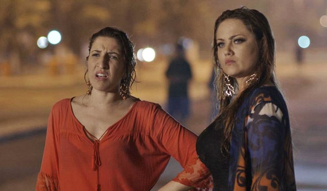 Leonora encontra a ex-BBB  Ana Paula no Rio de Janeiro