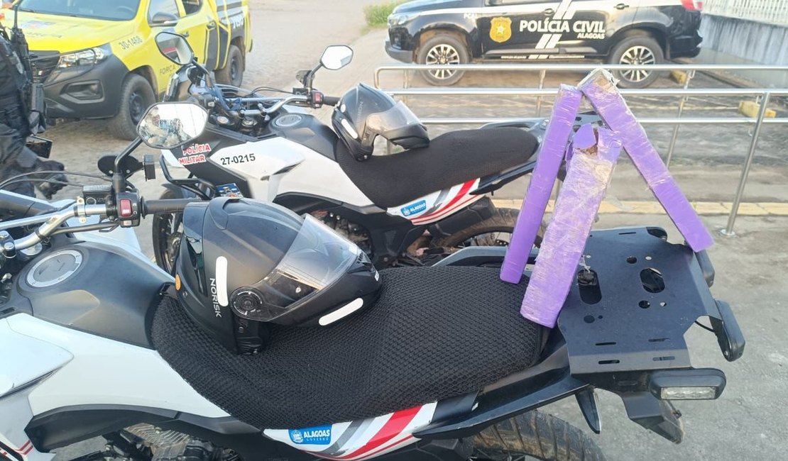 Operação da PM apreende mais de 3,5 kg de maconha no interior de Alagoas