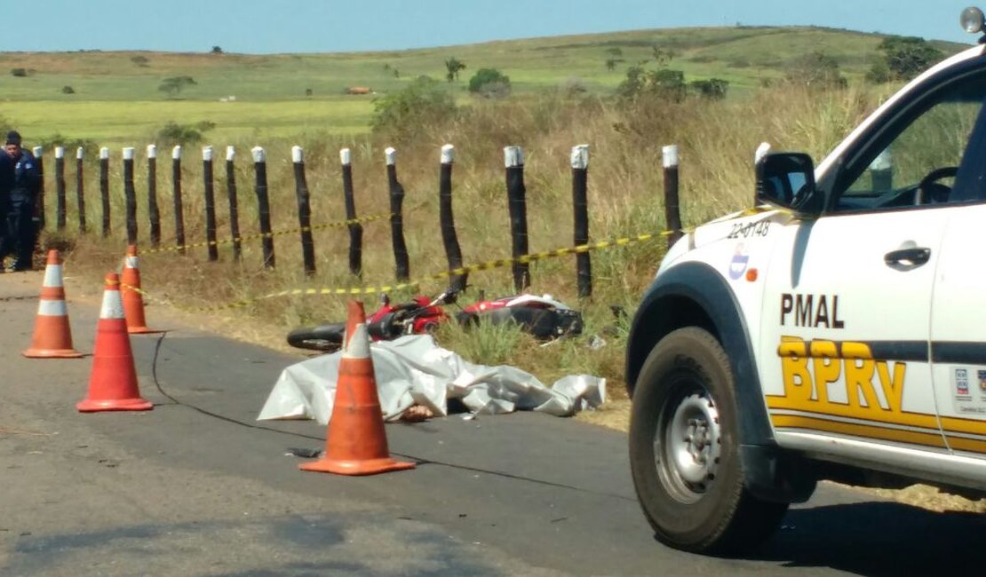 Guarda municipal morre em grave acidente na AL 115 em Lagoa da Canoa