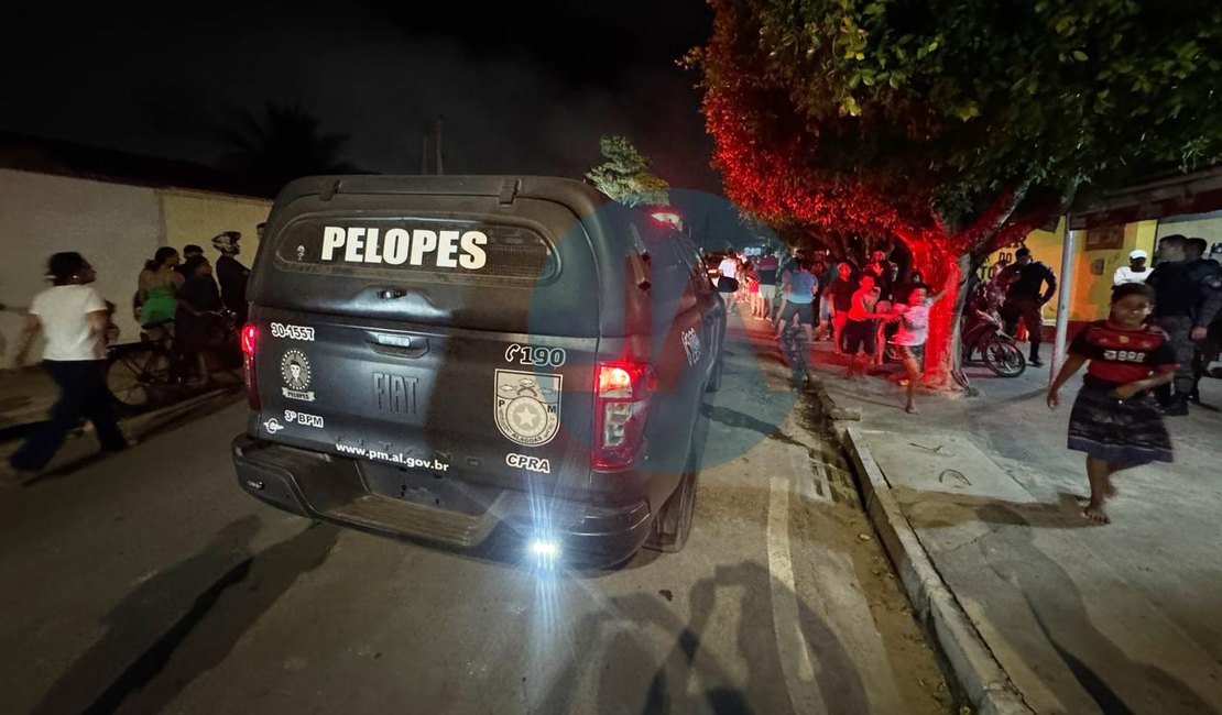 Homem é baleado, vítima de tentativa de homicídio, em bar de Arapiraca