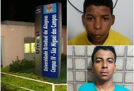 Estudantes da Uneal reconhecem suspeitos de atirar em vigilante
