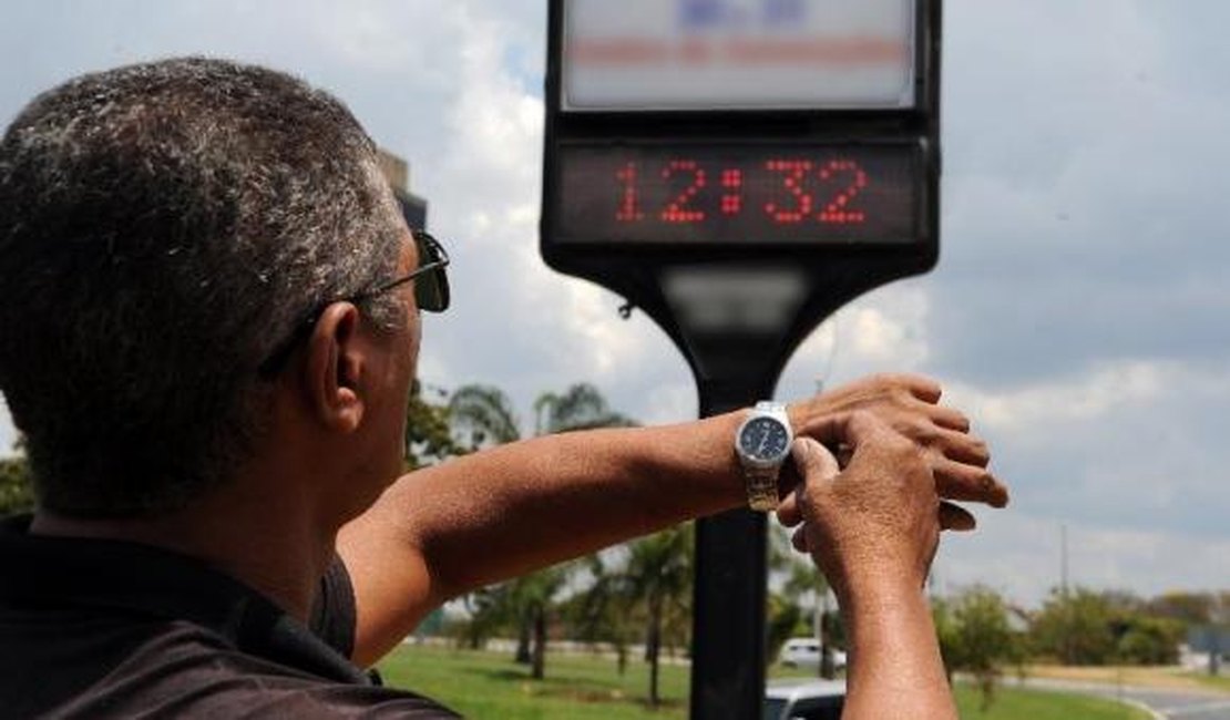 Horário de verão começa domingo; Alagoas fica de fora