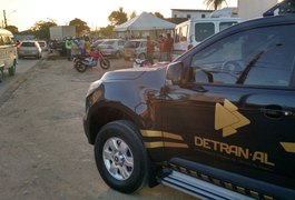 Detran e Segurança Pública fazem operação de combate a roubo de veículos em Arapiraca