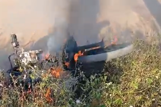 Vídeo: Cinquentinha é encontrada em chamas perto do Lago da Perucaba, em Arapiraca