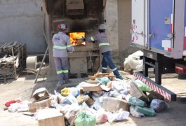 Ministério Público de Alagoas fiscaliza incineração de 700 quilos de drogas apreendidas em Maceió e Região Metropolitana