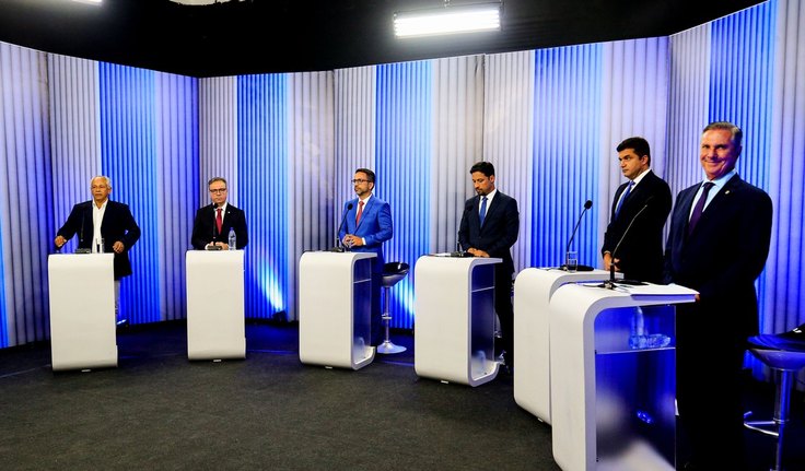 Poucas propostas e muita troca de farpas marcam debate de candidatos ao Governo de Alagoas na TV Gazeta