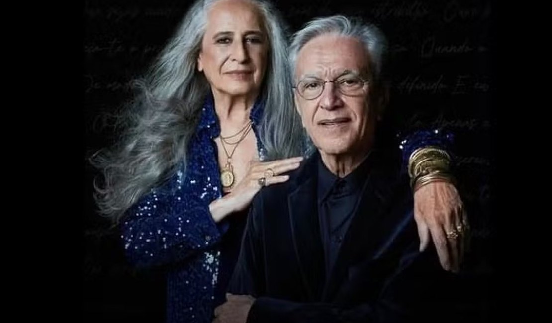 Grammy indica Caetano Veloso e Maria Bethânia para melhor álbum de música global