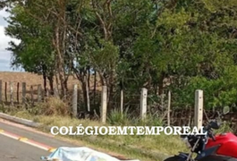 Motociclista atinge vaca solta na AL-115 e morre em São Brás