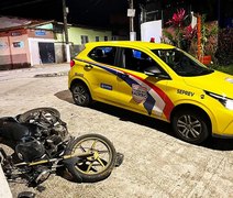 Moto abandonada é apreendida após suposta briga de torcedores organizados, em Maceió