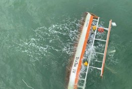 Embarcação não tinha autorização para visitar as piscinas de Maragogi