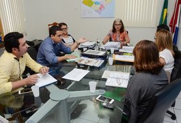 Secretária do Estado da Saúde acerta detalhes da reforma do Hemoar, em Arapiraca