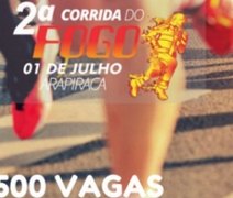 Estão abertas as inscrições para a II Corrida do Fogo de Arapiraca