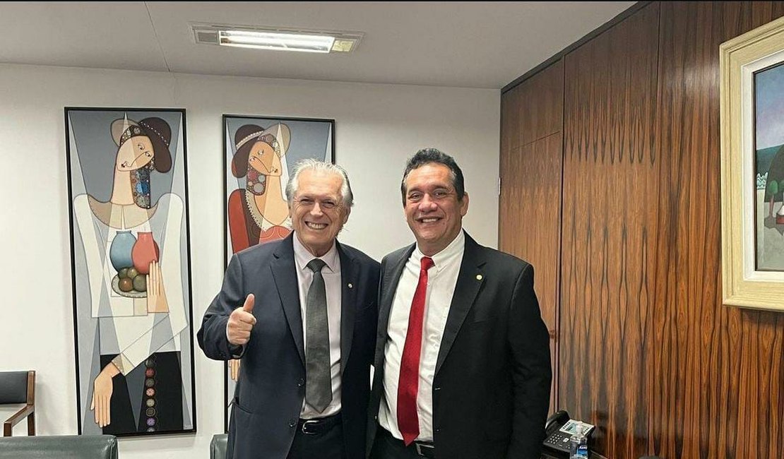 De casa nova? Em Brasília, Severino Pessoa se reúne com presidente do União Brasil
