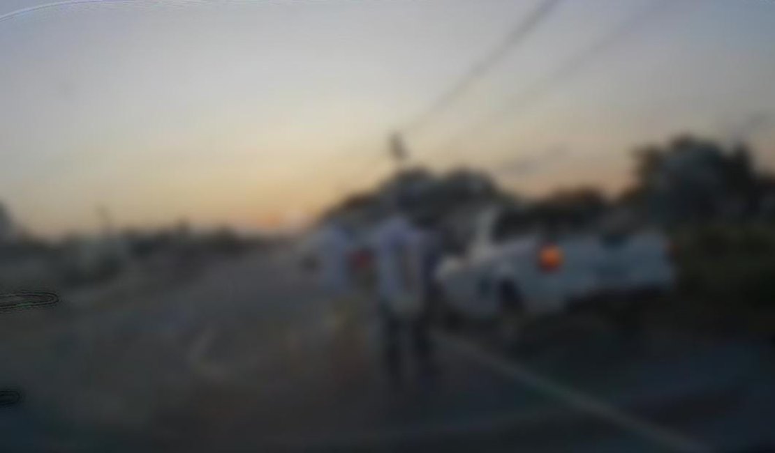 VÍDEO: Motorista recebeu carona após atropelar militares em Arapiraca