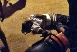 Suspeito em tentativa de assalto é espancado em São Miguel dos Campos