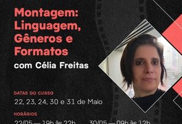 Coeditora da premiada série “Pacto Brutal: O  assassinato de Daniela Perez” ministra curso de montagem audiovisual em Arapiraca