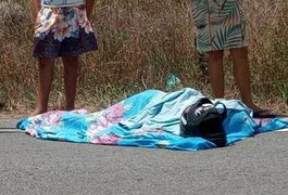 Idoso de 71 anos que estava em moto é atingido por caminhonete e morre na AL-115