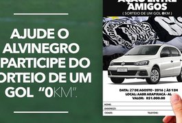 Diretoria alvinegra realiza, neste sábado, o sorteio de um automóvel 0KM