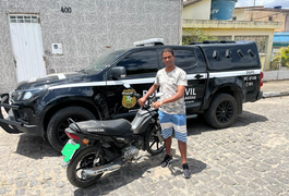Delegacia recupera e devolve moto furtada no Sertão de Alagoas